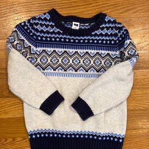 Janie and Jack boys toddler sweater